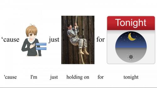 044 cause I'm just holding on for tonight